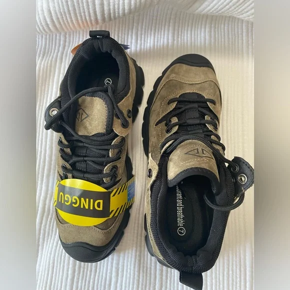 NWT Dinggu steel toe safety shoes men size 7 - Picture 3 of 11